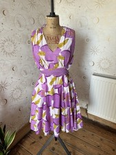 Nomads Purple & White 100%