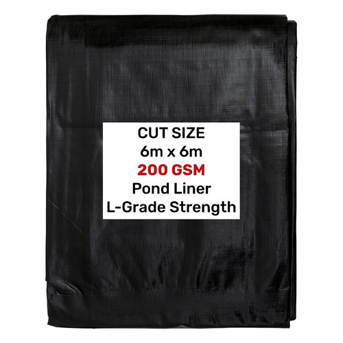 Heavy duty pond liner - 6m, 6m