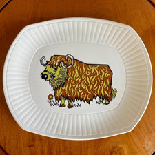 Vintage Beefeater Steak Plate