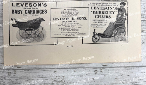 Leveson baby carriages - baby,