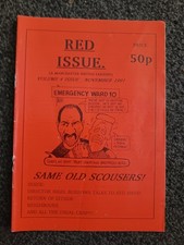 Red Issue Fanzine Vol 4 Issue 4. Nov 1991. Manchester United.