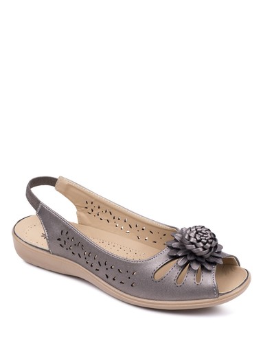 Ladies slip open toe sandal - slip,