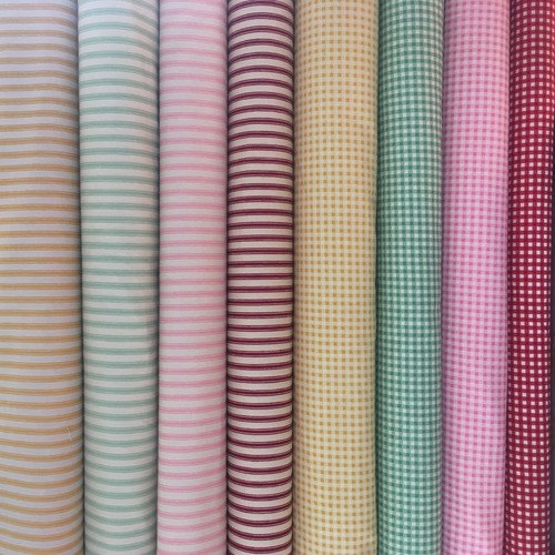 Rose hubble stripes - rose, &