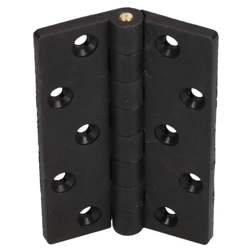 Black reinforced nylon plastic - black,