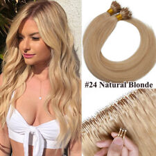 Nano Ring Remy Human Hair Extensions Micro Loop Nano Bead Balayage 100g Thick UK
