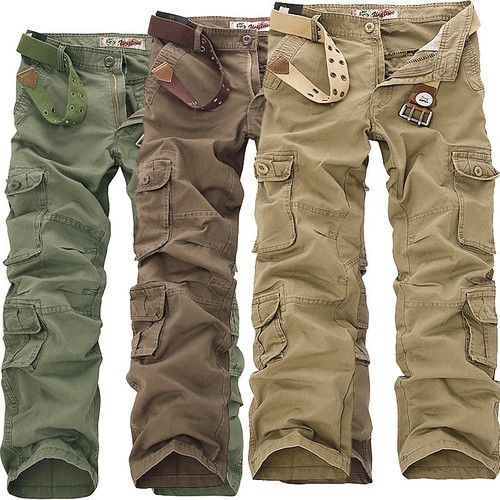 Cargo combat trousers - trousers, mens