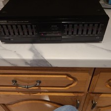 KENWOOD separate STEREO GRAPHIC EQUALIZER - GE-600 - 33 x 33 X 7 cm - 240 Volt