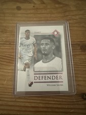William Saliba Futera Unique France Defender Numbered Card #55/55