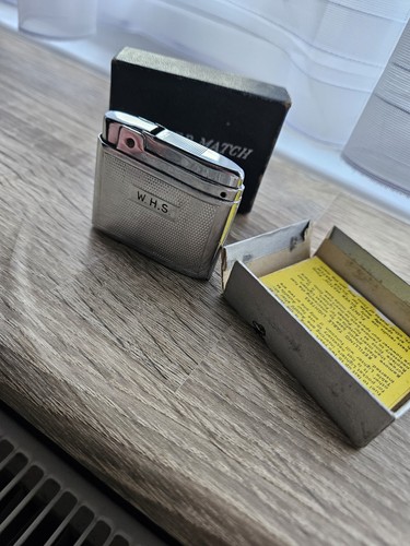 Silvermatch table lighter with - silvermatch,