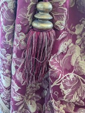 BESPOKE GOLD/RED jacquard