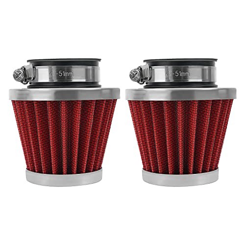 2pcs 42mm universal air filter - universal,