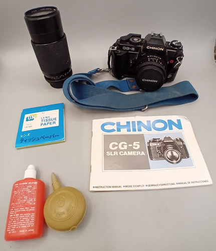 Chinon slr camera - chinon, cg-5