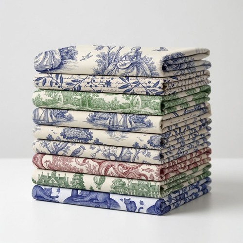 Vintage toile collection - x,