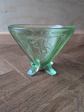 Art deco glass vase sowerby - deco,