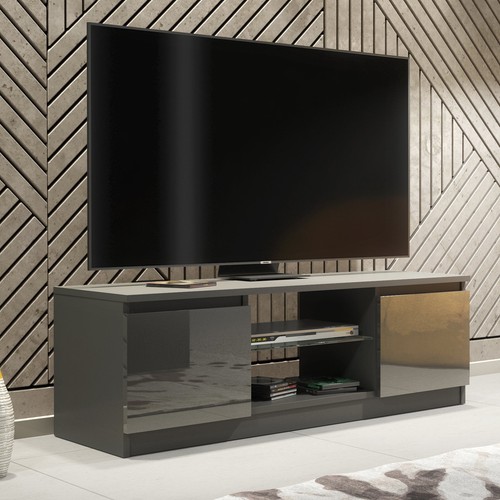 Stand 120cm matt dark grey - dark,