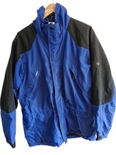 Mammut Outdoor Goretex Jacket L Men's Blue Black Waterproof Breathable 