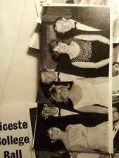 Pl7 Ephemera 1966 Picture Leicester miss c barnfather Mr c algie g purvis collip
