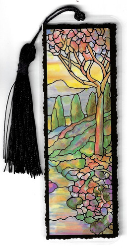 Louis tiffany bookmark art - tiffany,