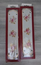 Porcelain Finger Plates x2