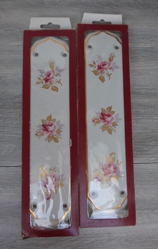 Porcelain finger plates - plates, x2