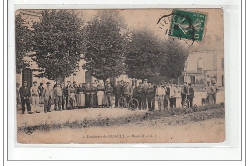 Mont pouderie ripault - du,