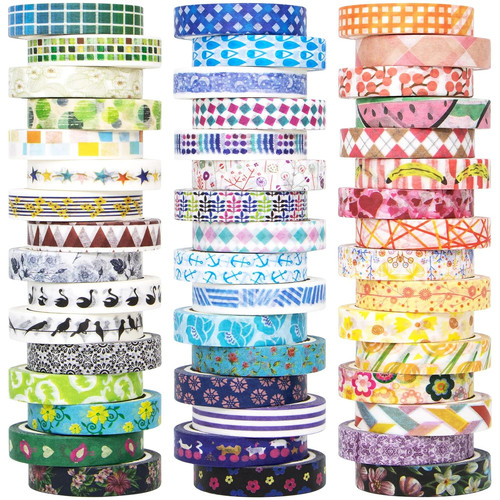 Rolls washi tape set 8mm - tape,