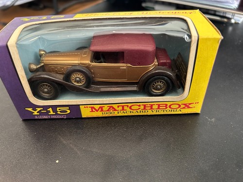 Mint boxed matchbox models - a,