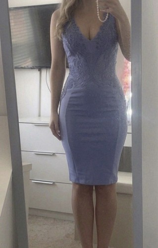 Lipsy london blue - floral, lace