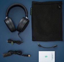 Noise Cancelling Gaming Headset with Flexible Boom Mic & Cushioned Earcups