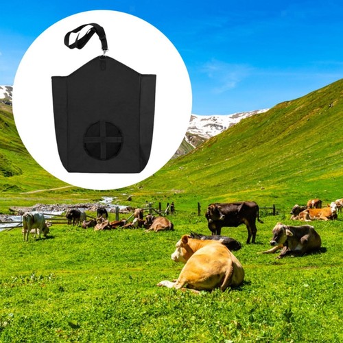 Hay bag hanging goat feeder - bag,
