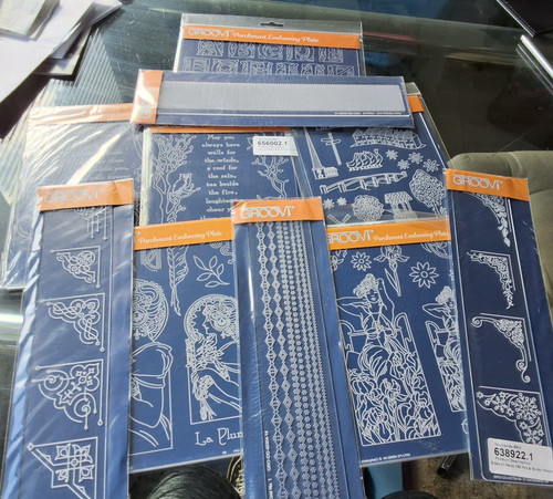 Clarity stamps groovi - x,