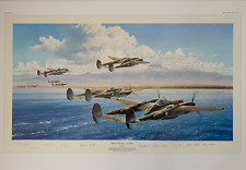 Robert Taylor aviation print - Bogeys 11 o'clock High (1132/1250)