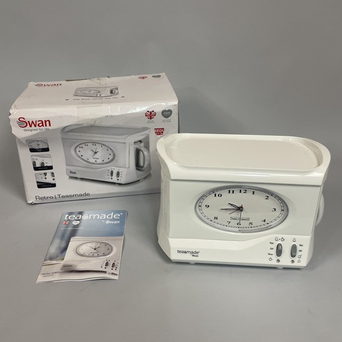 Swan teasmade alarm clock - teasmade, &