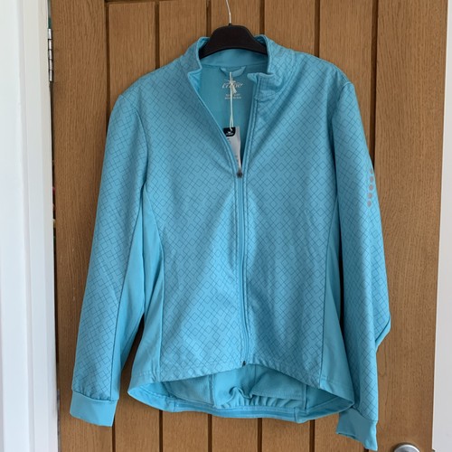 Crane turquoise winter cycling
