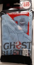 GHOSTBUSTERS ECTO 1 T SHIRT SIZE MEDIUM BLUE 