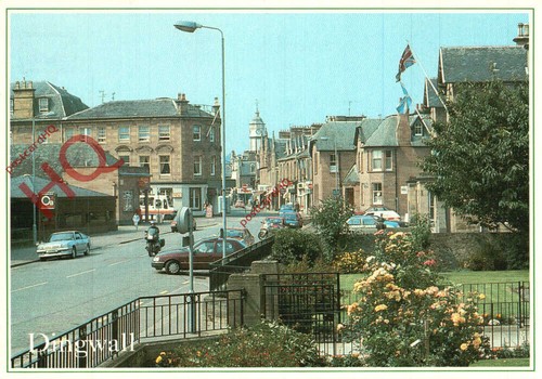 Picture postcard dingwall - picture, postcard__dingwall