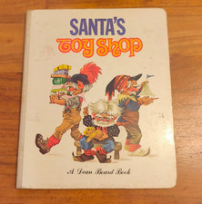 Santa's Toy Shop a Dean Board Book Illustrated by Anne Grahame Johnstone 1980