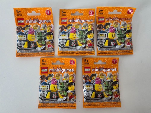 Lego minifigures series 4 - lego, 5x