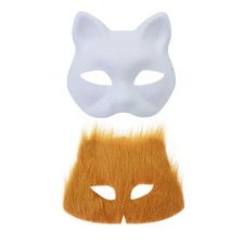 Unpainted Mask Set with Furry
