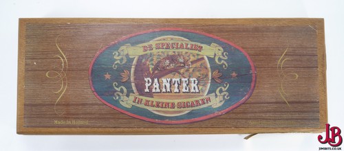 Vintage wooden dutch cigar box - wooden,