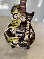 Green Day miniature Guitar -