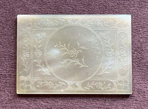 Victorian engraved chinese - engraved,