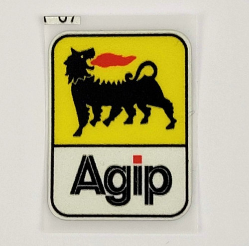 Small agip racing decal - small,