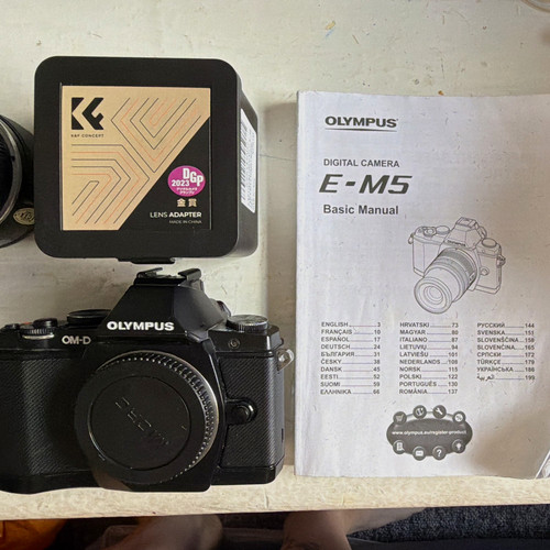 Olympus m5 black - olympus, e-m5