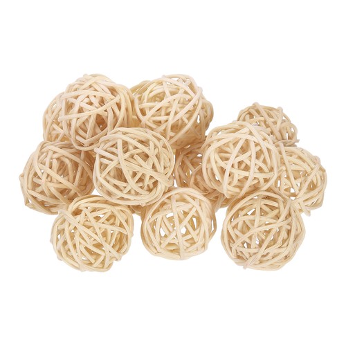14pcs natural wicker rattan - 14pcs,