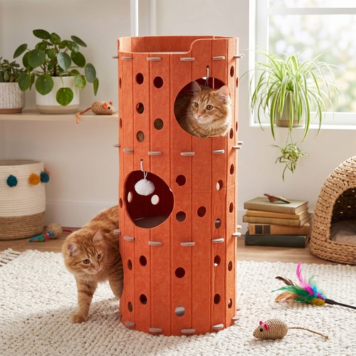 Cat tree scratching post - tree,