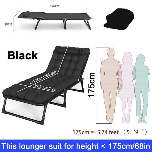 Single folding bed - single, lounger