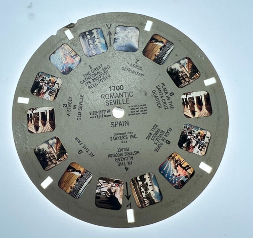Vintage view master slide - view-master, reel