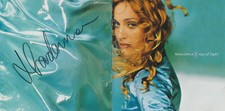MADONNA Original Autograph Signed CD Booklet Ray of Light Rare