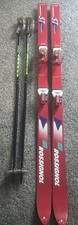 Rossini Slalom S137 St Junior Ski With Metric Poles Italian Made